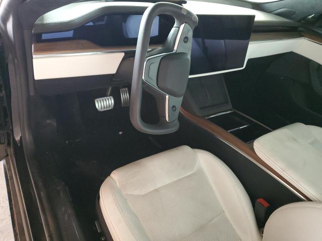 5YJSA1E51MF434192 - 2021 TESLA MODEL S შავი ფოტო 8