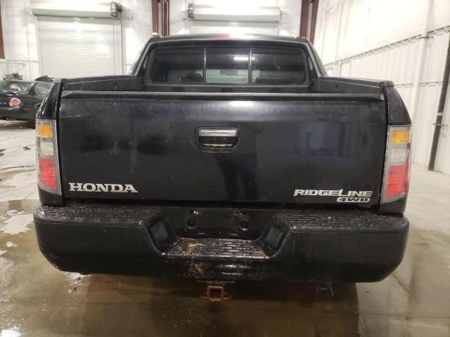 2HJYK16276H535192 - 2006 HONDA RIDGELINE RT BLACK photo 6