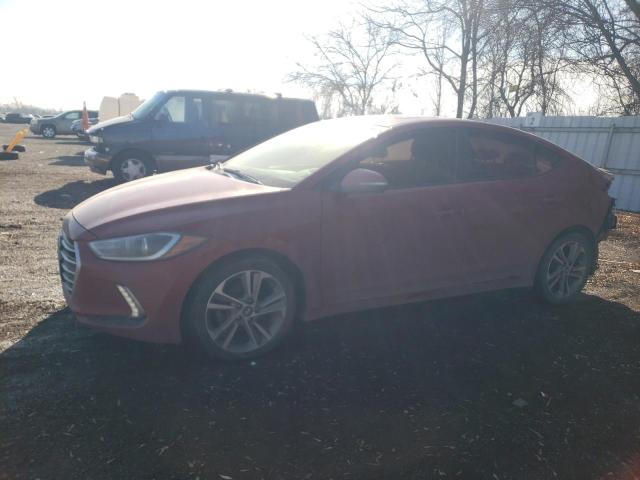 KMHD84LFXHU217847 - 2017 HYUNDAI ELANTRA SE RED photo 1