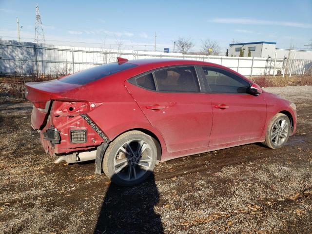 KMHD84LFXHU217847 - 2017 HYUNDAI ELANTRA SE RED photo 3