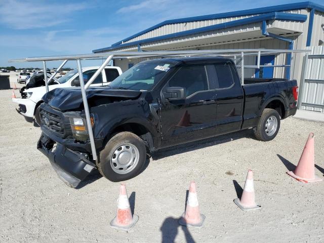 1FTEX1CB8PKD06771 - 2023 FORD F150 SUPER CAB BLACK photo 1