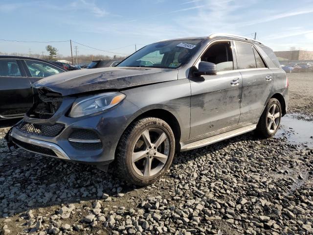 4JGDA0EB8GA624752 - 2016 MERCEDES-BENZ GLE 300D 4MATIC GRAY photo 1