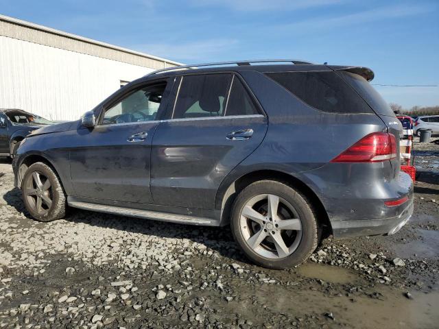 4JGDA0EB8GA624752 - 2016 MERCEDES-BENZ GLE 300D 4MATIC GRAY photo 2