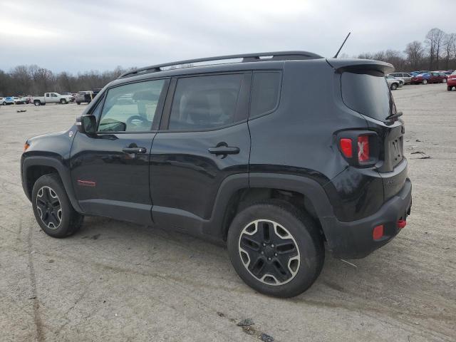 ZACCJBCB8HPF17426 - 2017 JEEP RENEGADE TRAILHAWK BLACK photo 2