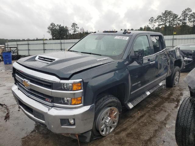 1GC4KXEY1KF181659 - 2019 CHEVROLET SILVERADO K3500 LTZ GRAY photo 2