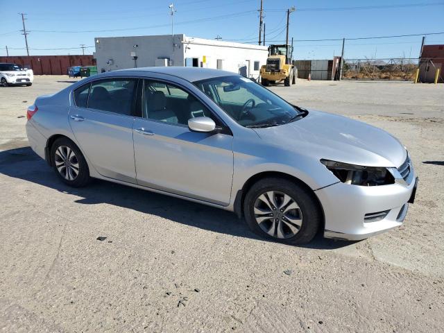 1HGCR2F35EA122758 - 2014 HONDA ACCORD LX SILVER photo 4