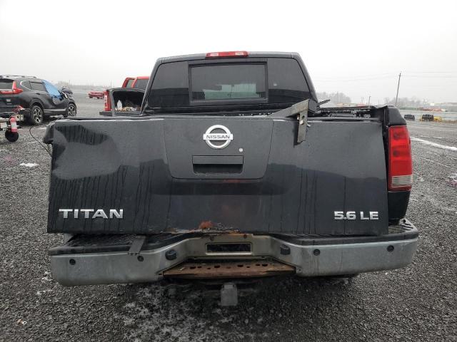 1N6AA07B97N246550 - 2007 NISSAN TITAN XE BLACK photo 6