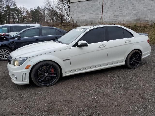 WDDGF7HB2BF639997 - 2011 MERCEDES-BENZ C 63 AMG WHITE photo 1