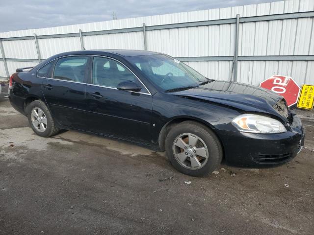 2G1WT58K381235215 - 2008 CHEVROLET IMPALA LT BLACK photo 4