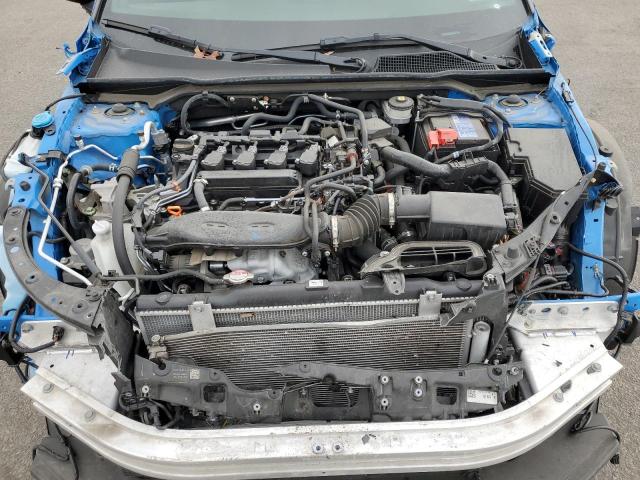 19XFL1H87NE012310 - 2022 HONDA CIVIC SPORT TOURING BLUE photo 11