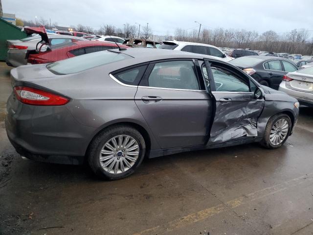 3FA6P0UU7ER167410 - 2014 FORD FUSION S HYBRID GRAY photo 3