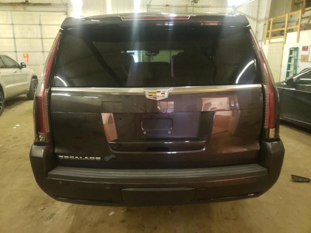 1GYS4SKJ5FR677459 - 2015 CADILLAC ESCALADE ESV LUXURY GRAY photo 6