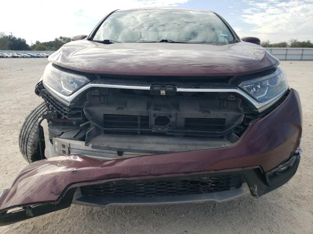 7FARW1H52JE033679 - 2018 HONDA CR-V EX BURGUNDY photo 5