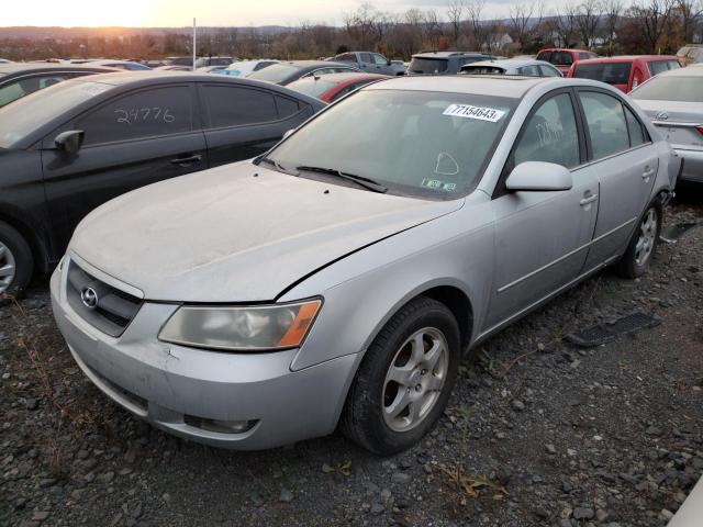 KMHEU46C76A112991 - 2006 HYUNDAI SONATA GLS SILVER photo 2