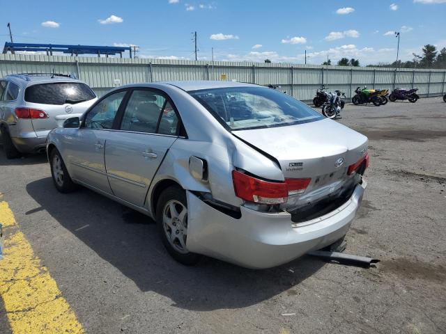 KMHEU46C76A112991 - 2006 HYUNDAI SONATA GLS SILVER photo 3