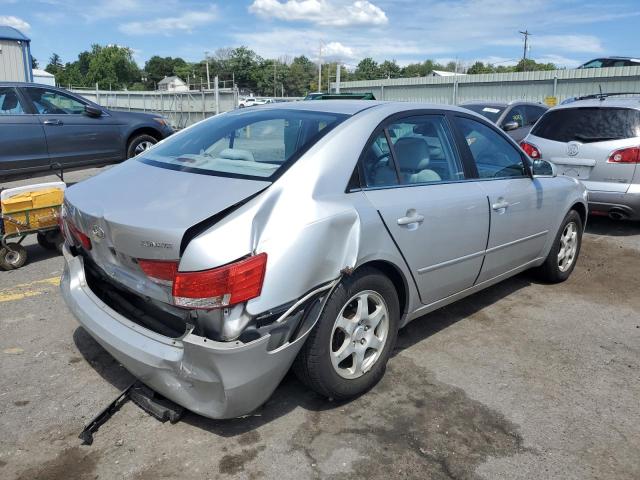 KMHEU46C76A112991 - 2006 HYUNDAI SONATA GLS SILVER photo 4