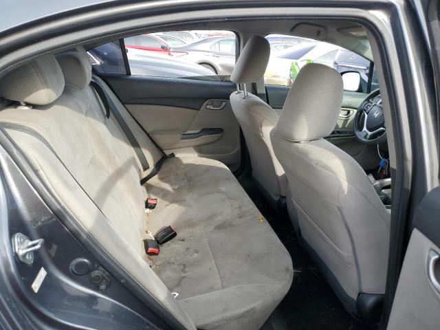 2HGFB2F63DH566894 - 2013 HONDA CIVIC HF GRAY photo 10