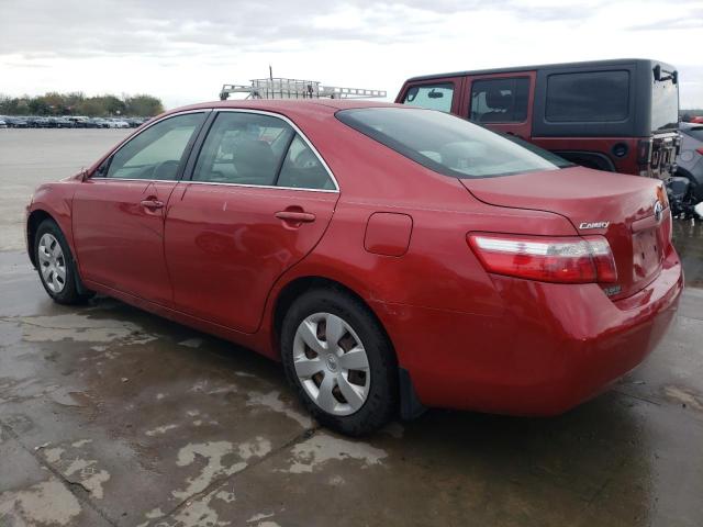 JTNBE46K873047811 - 2007 TOYOTA CAMRY CE RED photo 2