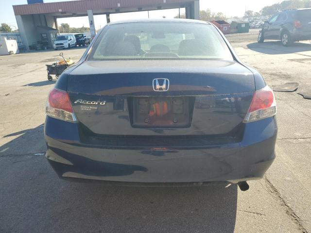 1HGCP26399A103478 - 2009 HONDA ACCORD LX BLUE photo 6