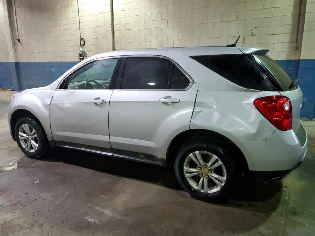 2CNALBEC4B6225831 - 2011 CHEVROLET EQUINOX LS SILVER photo 2