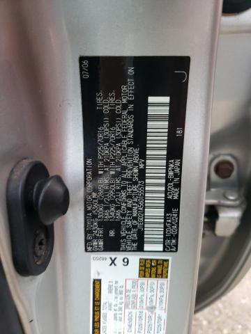 JTEGD21A560155573 - 2006 TOYOTA HIGHLANDER SILVER photo 14