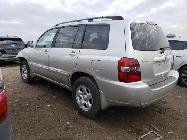 JTEGD21A560155573 - 2006 TOYOTA HIGHLANDER SILVER photo 2