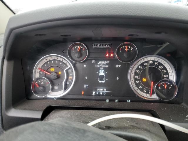 1C6RR7GT2KS637055 - 2019 RAM 1500 CLASS SLT ვერცხლისფერი ფოტო 9