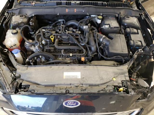 3FA6P0HD1LR144731 - 2020 FORD FUSION SE BLUE photo 11