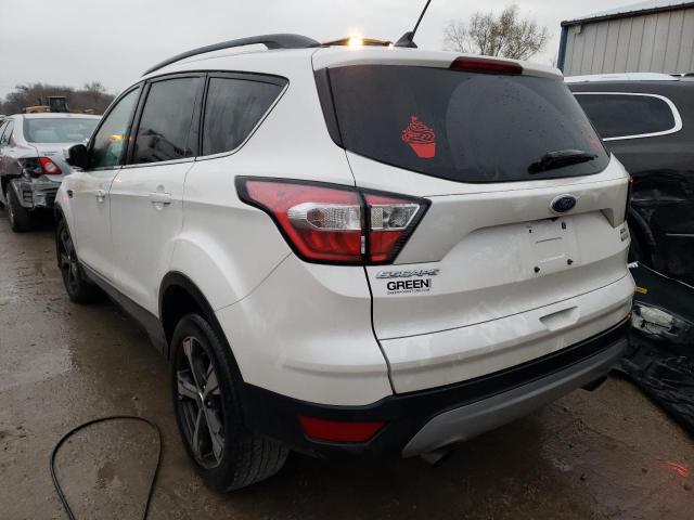 1FMCU0HD6JUB06452 - 2018 FORD ESCAPE SEL WHITE photo 2