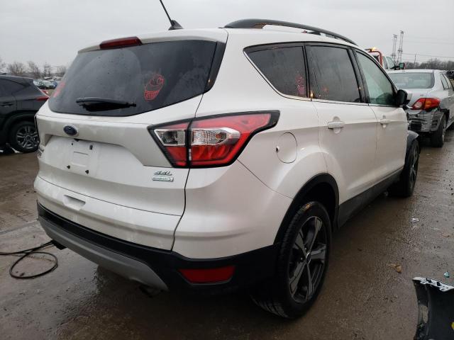 1FMCU0HD6JUB06452 - 2018 FORD ESCAPE SEL WHITE photo 3