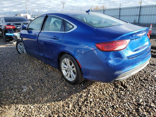 1C3CCCAB7GN161419 - 2016 CHRYSLER 200 LIMITED BLUE photo 2