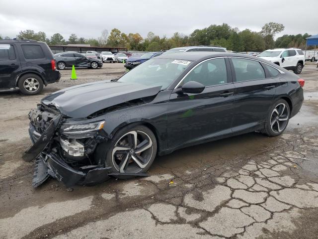 1HGCV1F34JA117616 - 2018 HONDA ACCORD SPORT BLACK photo 1