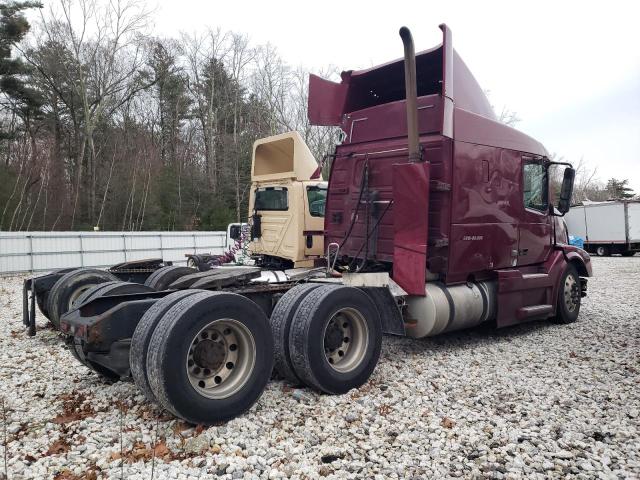 4V4NC9EH9DN131649 - 2013 VOLVO VN VNL MAROON photo 4