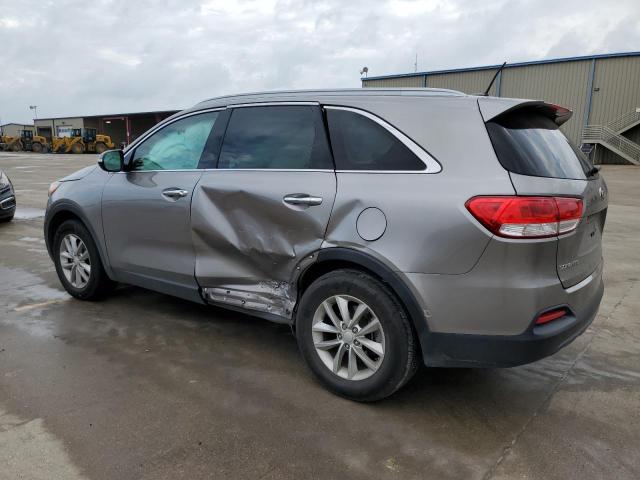 5XYPG4A38GG080906 - 2016 KIA SORENTO LX SILVER photo 2