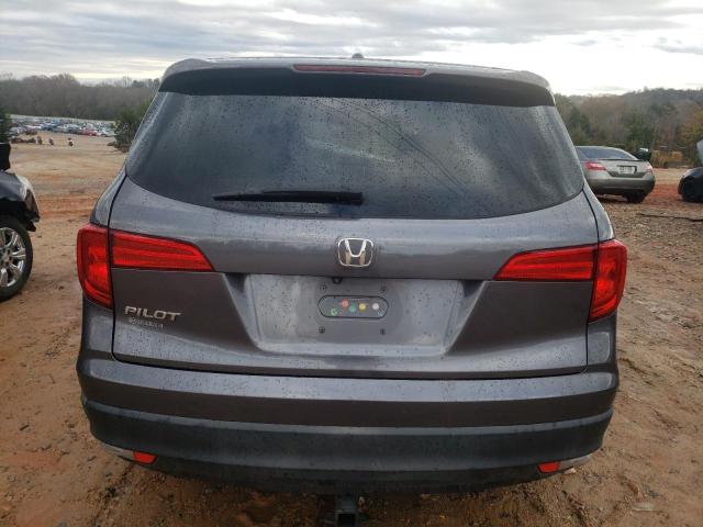 5FNYF5H85GB006557 - 2016 HONDA PILOT EXL GRAY photo 6