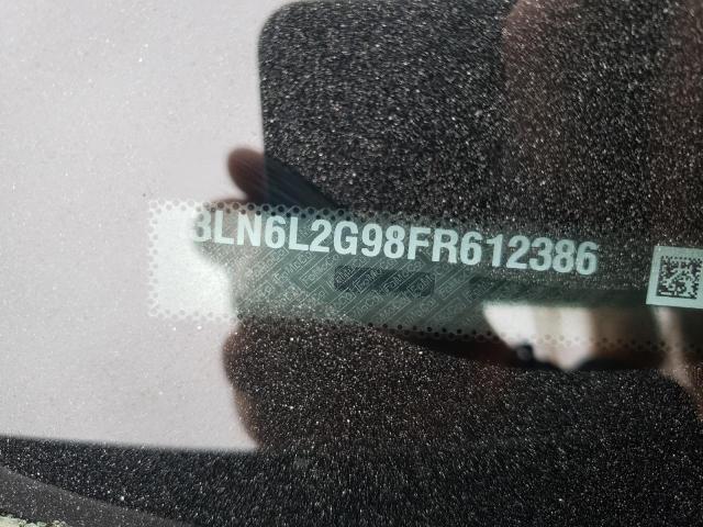 3LN6L2G98FR612386 - 2015 LINCOLN MKZ CHARCOAL photo 12