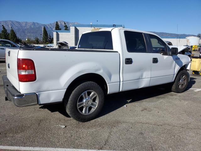 1FTRW12W47KA79667 - 2007 FORD F150 SUPERCREW WHITE photo 3