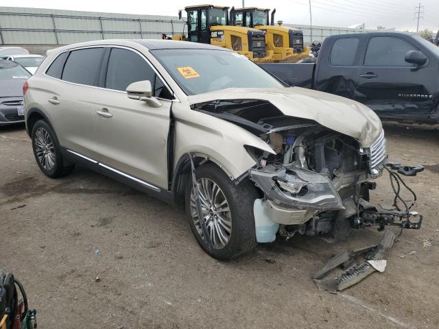 2LMPJ6LR6HBL49263 - 2017 LINCOLN MKX RESERVE Ոսկեգույն լուսանկար 4