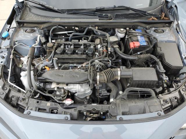 2HGFE1E54PH472053 - 2023 HONDA CIVIC SI GRAY photo 11