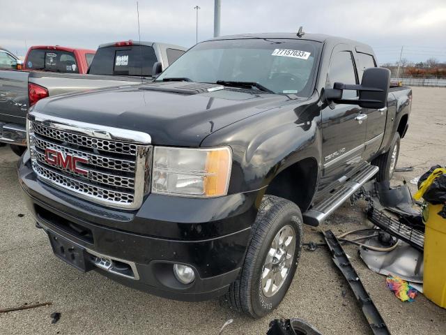 1GT125E88DF101400 - 2013 GMC SIERRA K2500 DENALI BLACK photo 1