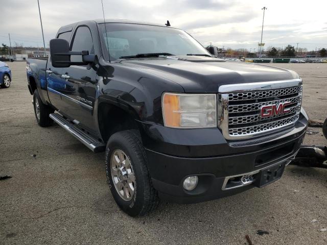 1GT125E88DF101400 - 2013 GMC SIERRA K2500 DENALI BLACK photo 4