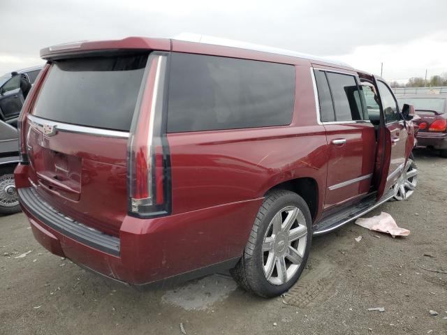 1GYS4HKJ8KR318359 - 2019 CADILLAC ESCALADE ESV LUXURY RED photo 3