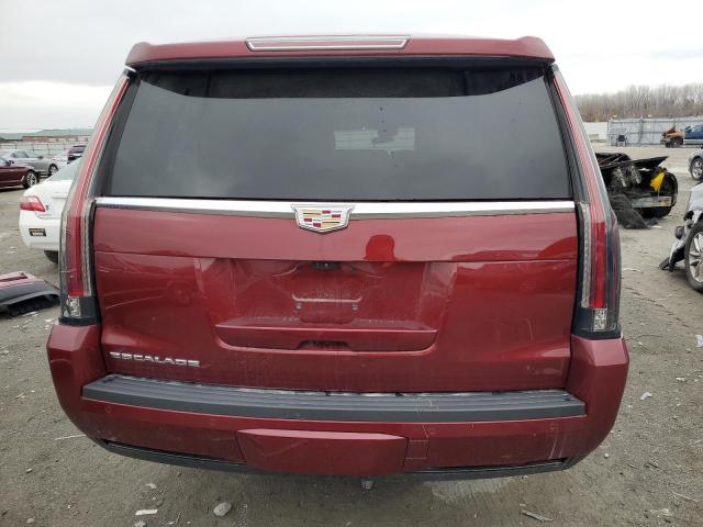 1GYS4HKJ8KR318359 - 2019 CADILLAC ESCALADE ESV LUXURY RED photo 6