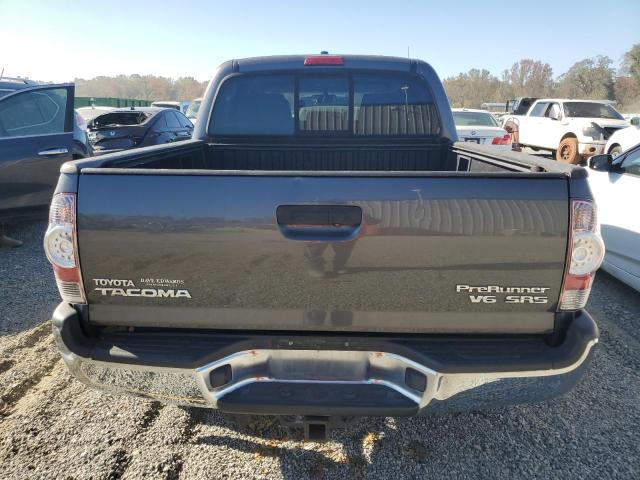 5TFJU4GN7BX012111 - 2011 TOYOTA TACOMA DOUBLE CAB PRERUNNER GRAY photo 6