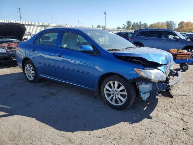 1NXBU4EEXAZ186922 - 2010 TOYOTA COROLLA BASE BLUE photo 4