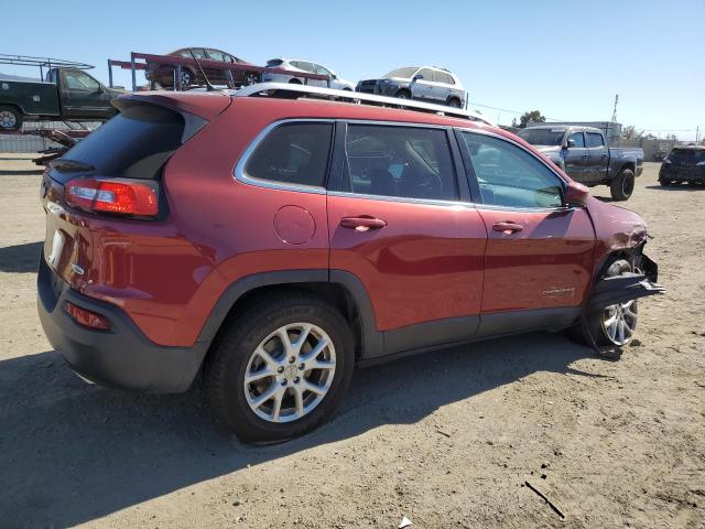 1C4PJLCSXFW658408 - 2015 JEEP CHEROKEE LATITUDE RED photo 3