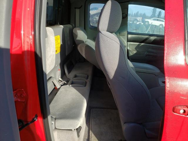 5TEUU42N78Z576847 - 2008 TOYOTA TACOMA ACCESS CAB წითელი ფოტო 10