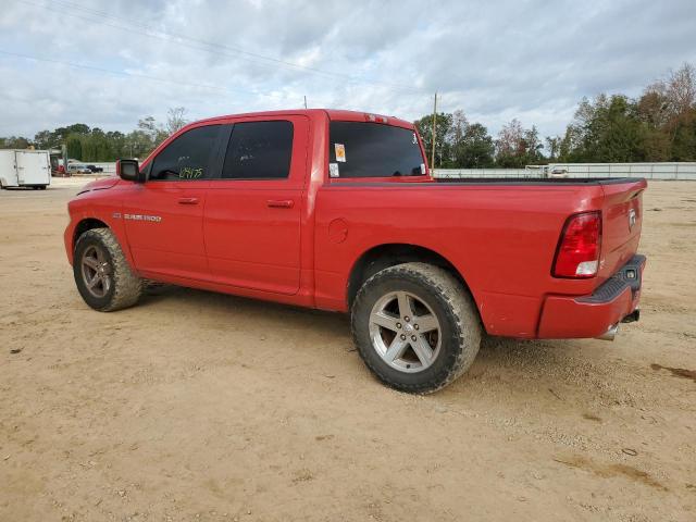 1D7RB1CT9BS607038 - 2011 DODGE RAM 1500 RED photo 2