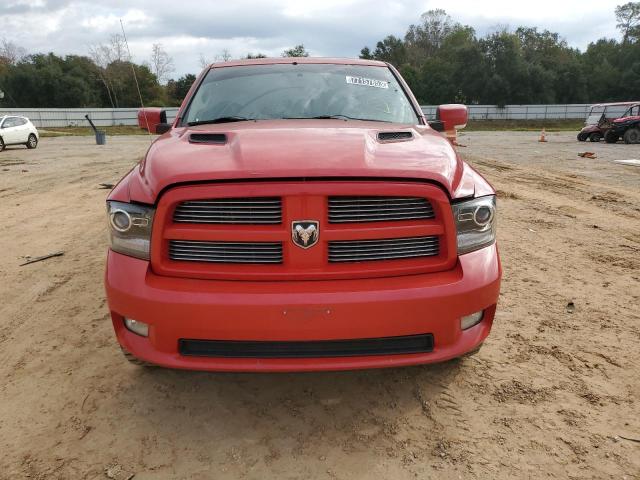 1D7RB1CT9BS607038 - 2011 DODGE RAM 1500 RED photo 5
