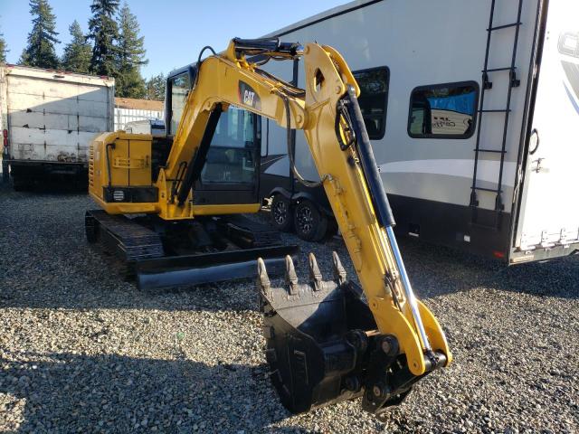 CAT3055EHWE216182 - 2021 CATERPILLAR EXCAVATOR YELLOW photo 1